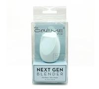 The Crème Shop Next Gen Blender Sponge | Makeup Sponges for Foundation | Makeup Sponge Set | Tri-Cut Makeup Sponge, Percision Tip (Blue)