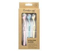The Crème Shop Ultra Fine Razors Dermaplaning Tool for Face | Face Razors for Women | Stocking Stuffers for Women (Pack of 3)