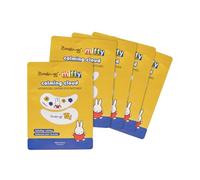 The Crème Shop x Miffy Calming Cloud Hydrogel Under Eye Patches - 5 Korean Skincare Eye Masks with Hyaluronic Acid & Lavender, for Dark Circles, Puffy Eyes, Revitalizing, Cute Design (Pack of 5)