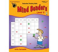 The Critical Thinking CTB01335BBP Mind Benders Book 5 School Workbook
