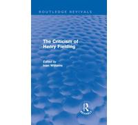 The Criticism of Henry Fielding (Routledge Revivals)