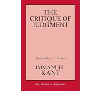 The Critique of Judgment (Great Books in Philosophy)