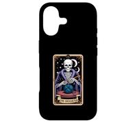 The Crocheter Tarot Card Funny Gothic Skeleton Yarn Lover Case for iPhone 17