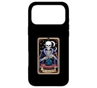 The Crocheter Tarot Card Funny Gothic Skeleton Yarn Lover Case for iPhone 17 Pro Max