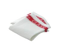 The Crockery Barn Large Linen Union Tea Towel with Red Detail 50x75cm