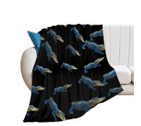 The Crocodile with Colorful Soft Flannel Blanket 250g