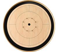 The Crokinole Canada Board (With Branding) - Tournament Style Crokinole Board Game Set (Meets NCA Standards)