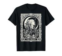 The Crone Tarot Card Goth Wiccan Pagan Triple Goddess T-Shirt