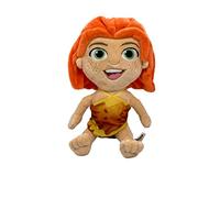 The Croods 2 Everything at the Beginning Various Plush Figures 24-30 cm, Movie 2021 Original Cuddly Toy Plush Figure, Eep Crood Creepo Monkey Belt and Sash Sloth Chunky Tiger, Plush Toy (Eep)