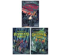 The Crooked Oak Mysteries Series by Dan Smith 3 Books Collection Set (The Invasion of Crooked Oak, The Beast of Harwood Forest & The Horror of Dunwick Farm)
