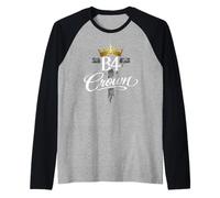 The Cross Before Crown Raglan Baseball Tee
