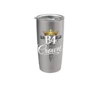 The Cross Before Crown Stainless Steel Insulated Tumbler