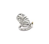 The Cross Star Stainless Steel Chastity Cage