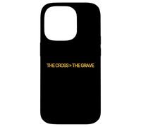 The Cross The Grave Victory Over Death Christian Faith Case for iPhone 14 Pro