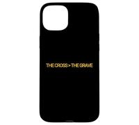 The Cross The Grave Victory Over Death Christian Faith Case for iPhone 15 Plus