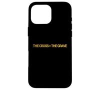 The Cross The Grave Victory Over Death Christian Faith Case for iPhone 16 Pro Max