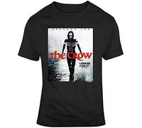The Crow 90s Retro Movie Fan Poster Fan T Shirt Funny Black Cotton Tee Gift Men Black 3XL