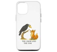 The Crow and the Fox Aesop’s Fable on Flattery and Cunning Case for iPhone 12/12 Pro