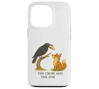 The Crow and the Fox Aesop’s Fable on Flattery and Cunning Case for iPhone 13 Pro