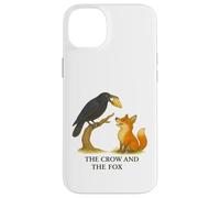 The Crow and the Fox Aesop’s Fable on Flattery and Cunning Case for iPhone 14 Plus