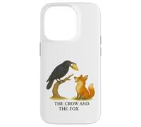 The Crow and the Fox Aesop’s Fable on Flattery and Cunning Case for iPhone 14 Pro