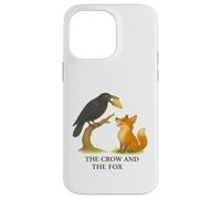 The Crow and the Fox Aesop’s Fable on Flattery and Cunning Case for iPhone 14 Pro Max