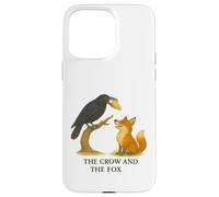 The Crow and the Fox Aesop’s Fable on Flattery and Cunning Case for iPhone 15 Pro Max
