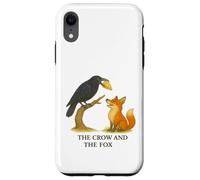 The Crow and the Fox Aesop’s Fable on Flattery and Cunning Case for iPhone XR