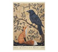 The Crow And The Fox Animal Fables Jigsaw Puzzle for Adults, 1000 Piece