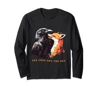 The Crow and the Fox Timeless Aesop’s Fable Long Sleeve T-Shirt