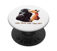 The Crow and the Fox Timeless Aesop’s Fable PopSockets Adhesive PopGrip
