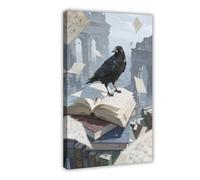 The Crow Collects Tales of Humankind (2) Canvas Poster Wall Art Print Picture Paintings 12x18inch(30x45cm)
