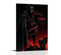 The Crow Creative Waterproof Decorative Paintings Free of Framing Directly Pasted with Moisture-proof And Anti Fouling Materials Living Room Bedroom Hanging Paintings Artistic Sense Home GiftsFrame-st