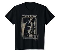 The Crow Fire Escape 2 T-Shirt, Youth, Black, X-Small