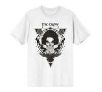 The Crow Men's Gothic Dream T-Shirt in White | Size: XL The Crow White XL