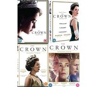 The Crown 1-4 Collection DVD - The Crown Season 1,2,3,4 - The Crown All Four Seasons DVD Collection