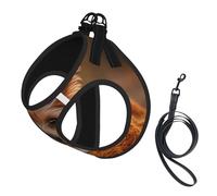 The Crown Dog In The Scarf Dog Harness - Breathable, Reflective, And Adjustable Pet Vest, Suitable For Small Cats And Dogs