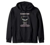The Crown of Thorns He Chose This For You Zip Hoodie