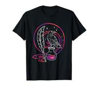 The Crow's Ink Witchy Bookworm and Writer T-Shirt