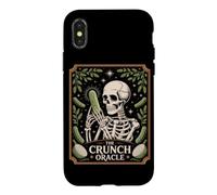 The Crunch Oracle Skeleton Pickle Occult Tarot Case for iPhone X/XS
