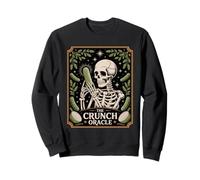 The Crunch Oracle Skeleton Pickle Occult Tarot Sweatshirt