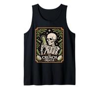 The Crunch Oracle Skeleton Pickle Occult Tarot Tank Top