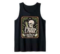 The Crunch Oracle Skeleton Pickle Occult Tarot Tank Top