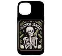 The Crunch Oracle Skeleton Pickle Prophecy Kitchen Humor Case for iPhone 15