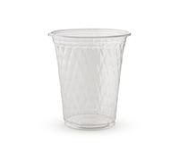 The Crystal Cups - Premium 12 Oz Disposable Drinkware, Perfect for Serving Beverages at Events, Parties, Weddings, and Everyday Use - Elegant and Durable Design, Count 100 (12 Oz)