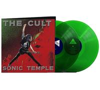 The CULT LP x 2 Sonic Temple DOUBLE CLEAR GREEN VINYL Ltd Edn GFold Sleeve SEALE