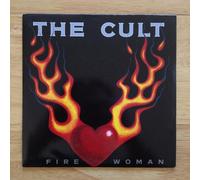 THE CULT - THE CULT, fire woman, B side automatic blues, BEG 228, 7" single