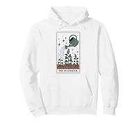 The Cultivator Tarot Card Mystic Botanical Gardening Art Pullover Hoodie