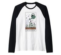 The Cultivator Tarot Card Mystic Botanical Gardening Art Raglan Baseball Tee