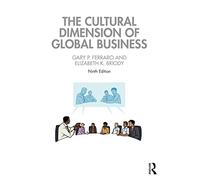 The Cultural Dimension of Global Business